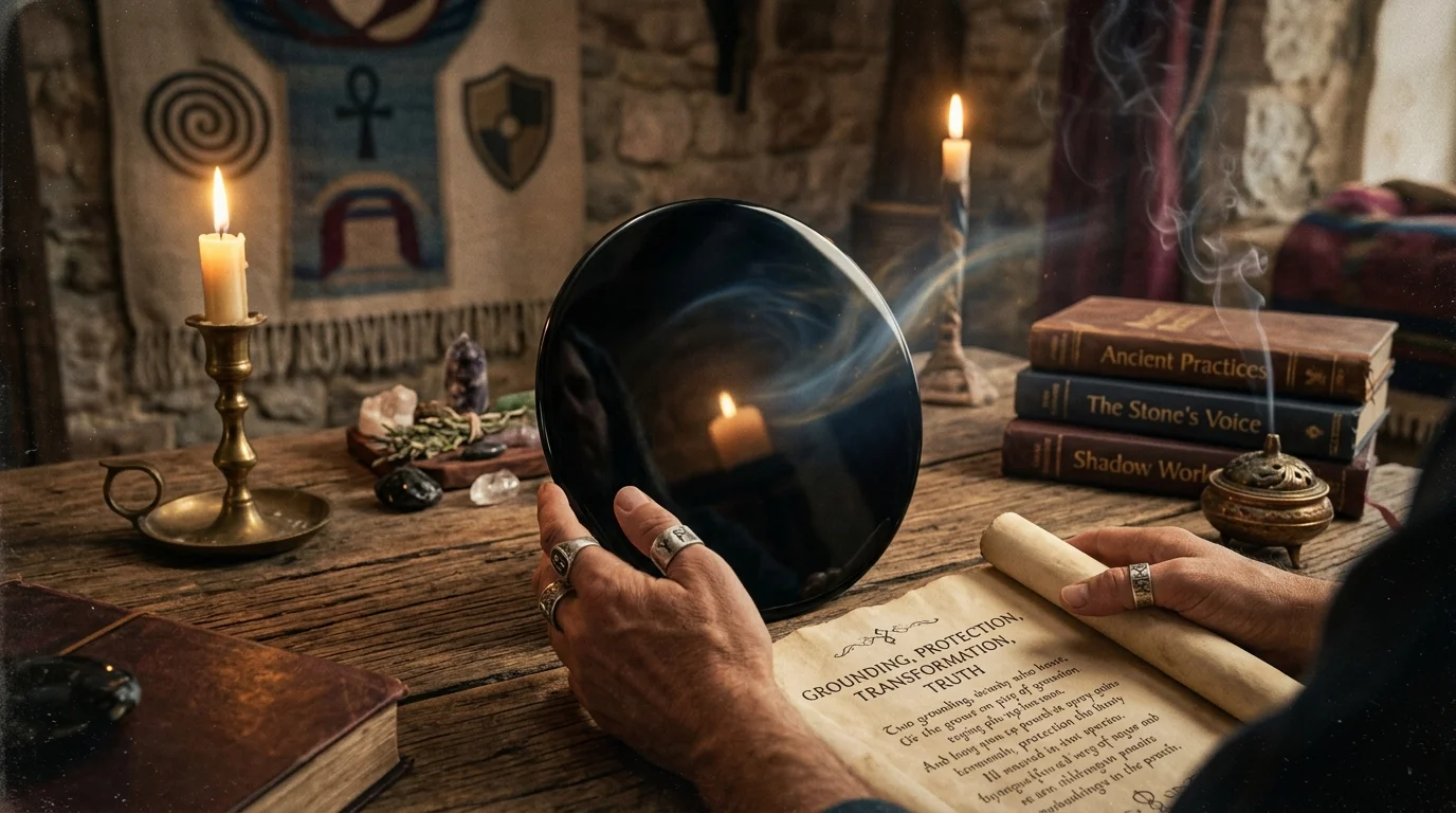 Biblical Background of Black Obsidian Spiritual Meaning