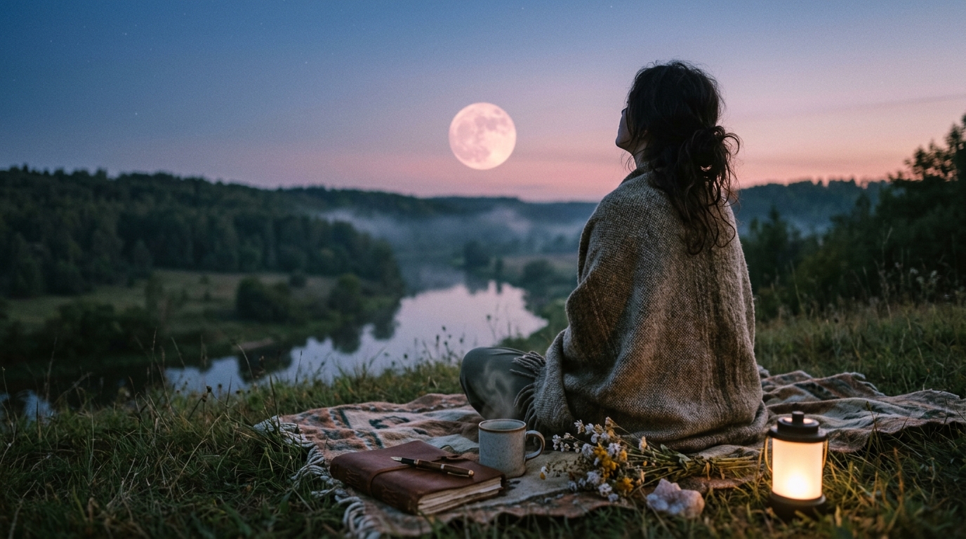 Biblical Background pink moon spiritual meaning