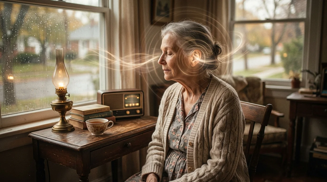 Biblical Background ringing in ears spiritual meaning