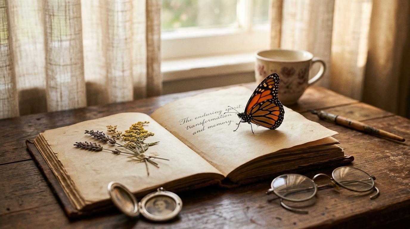 Biblical Background monarch butterfly spiritual meaning