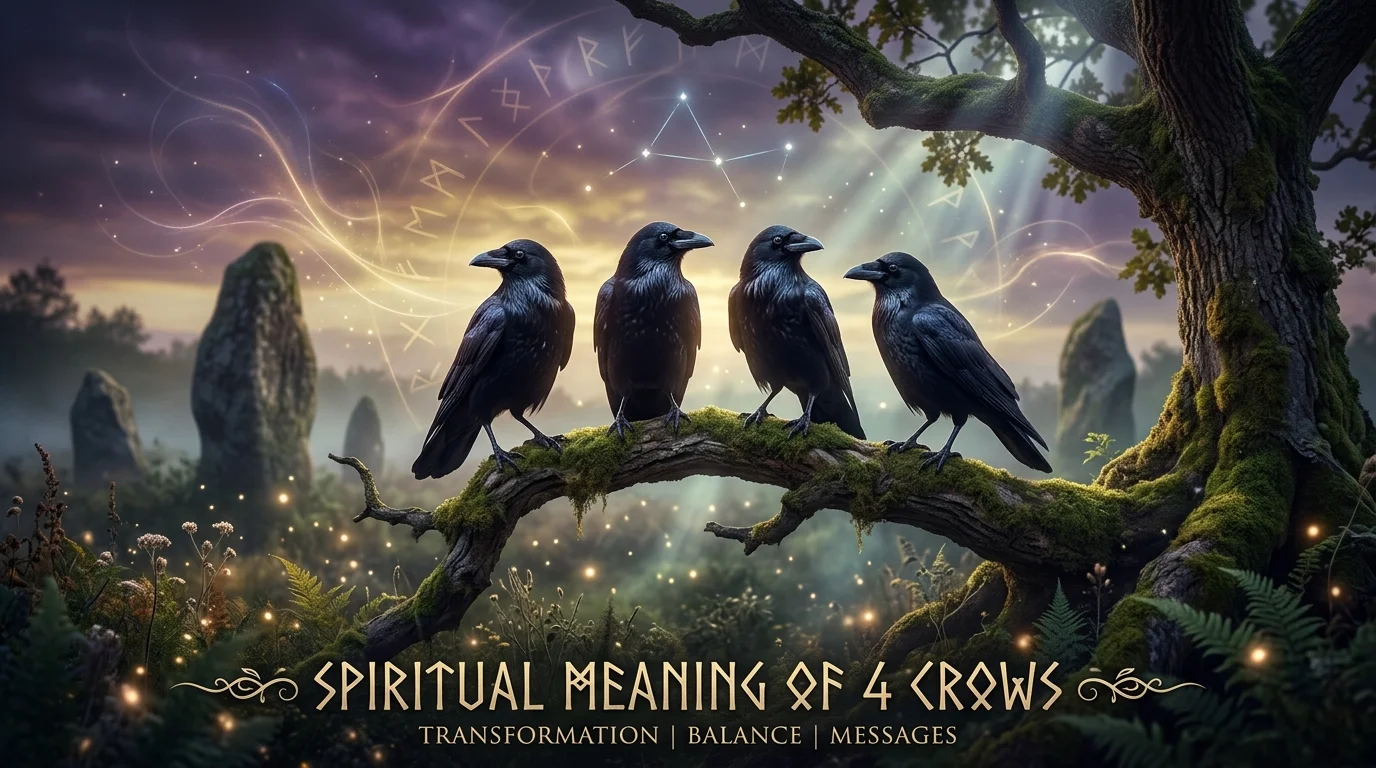 Biblical Background of 4 Crows Spiritual Meaning