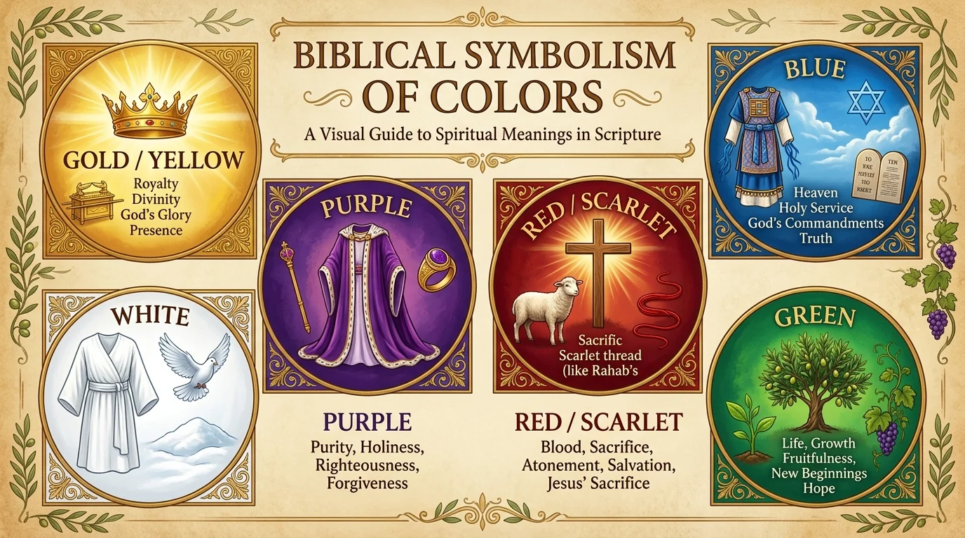 Biblical Background of Spiritual Meaning of Colors in the Bible