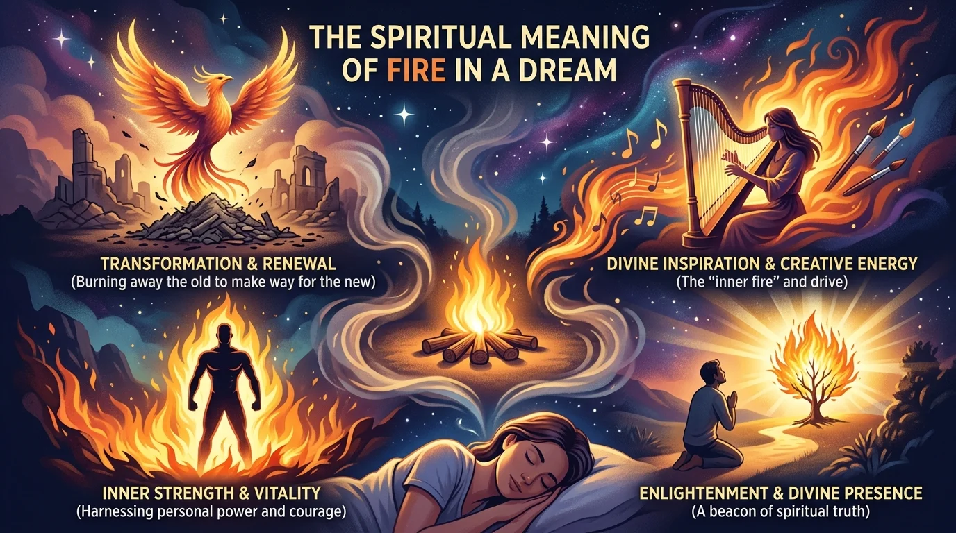 Biblical Background of What Is the Spiritual Meaning of Fire in a Dream