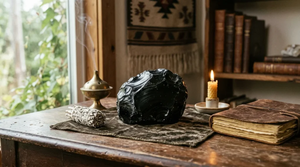 Black Obsidian Spiritual Meaning