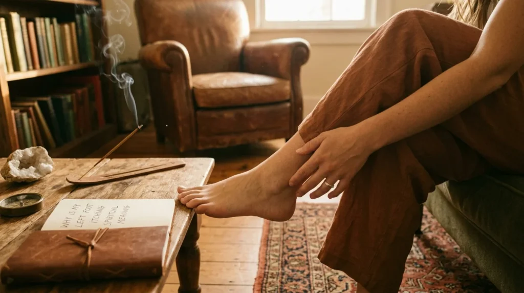 Why Is My Left Foot Itching Spiritual Meaning