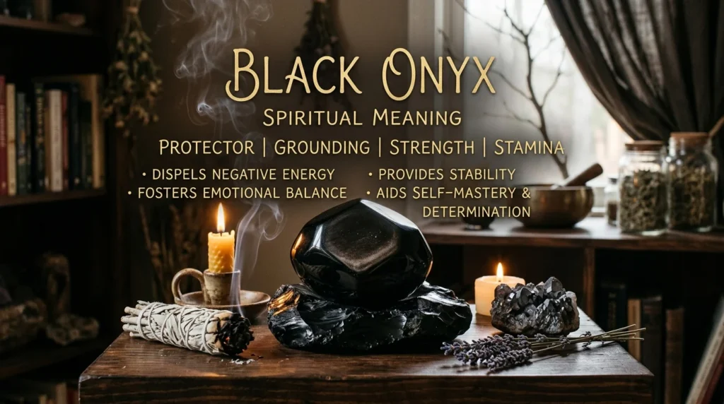 black onyx spiritual meaning