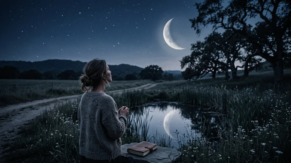 Waning Crescent Moon Spiritual Meaning