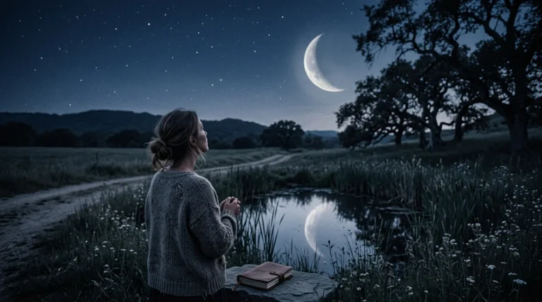 Waning Crescent Moon Spiritual Meaning