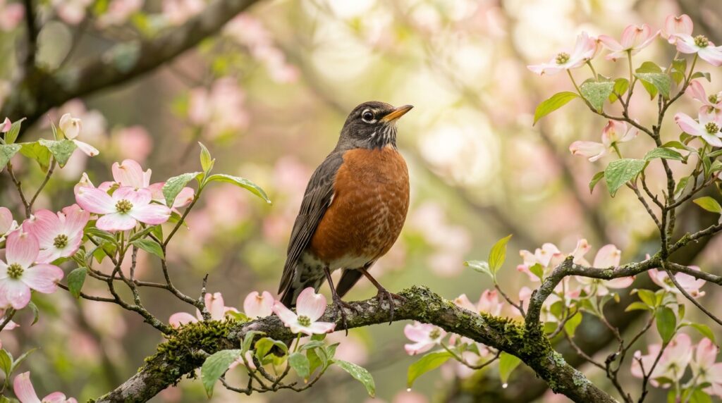american robin spiritual meaning