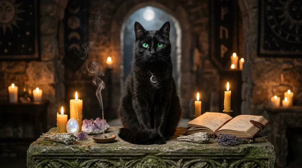 black cat meaning spiritual