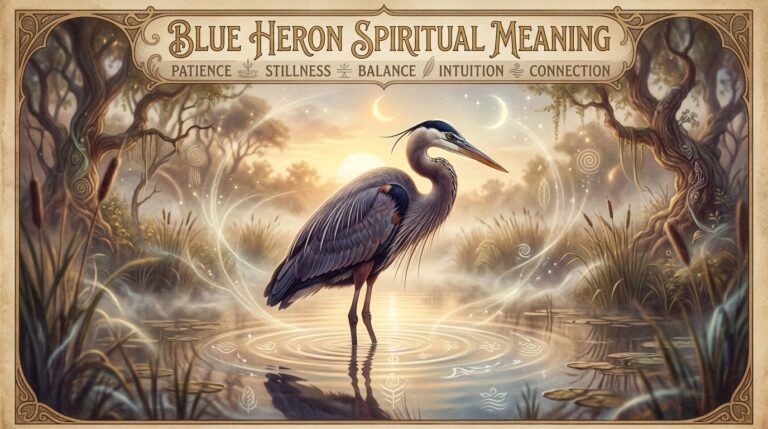blue heron spiritual meaning