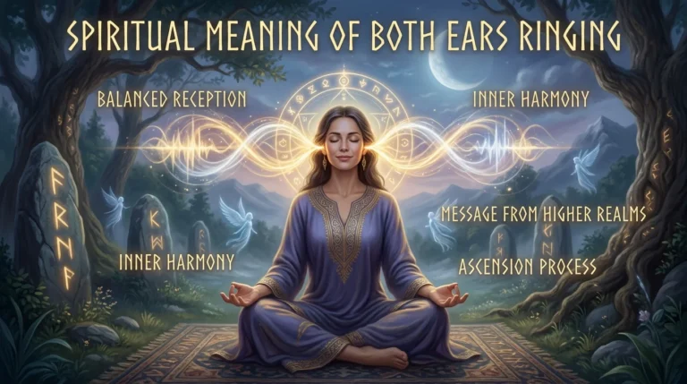 both ears ringing spiritual meaning