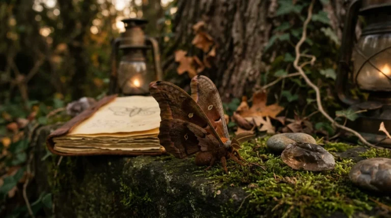 brown moth spiritual meaning,