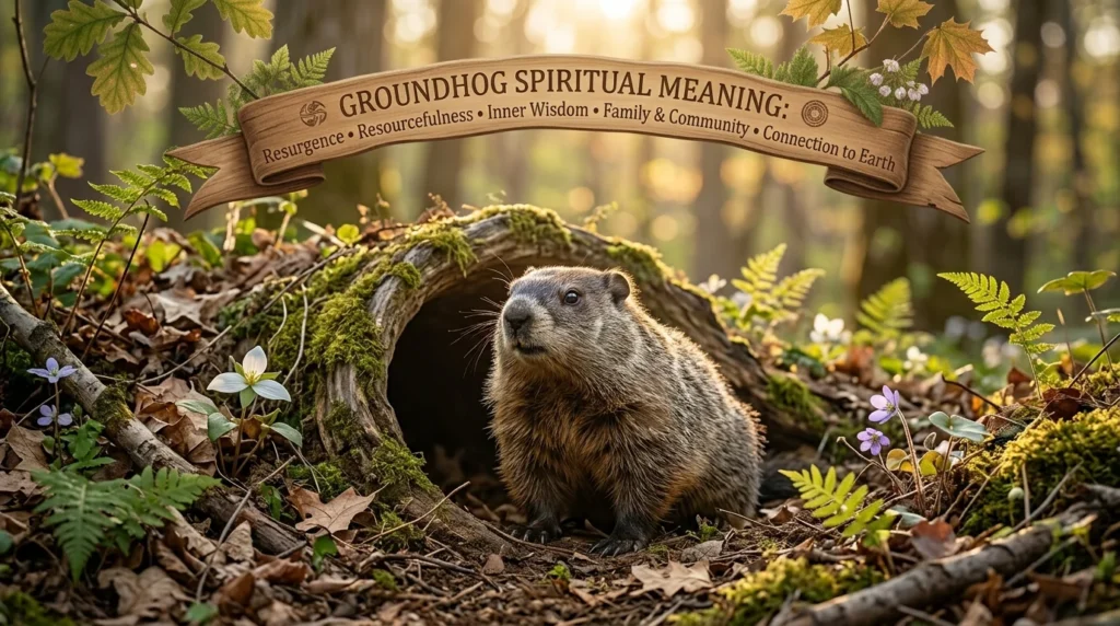 groundhog spiritual meaning