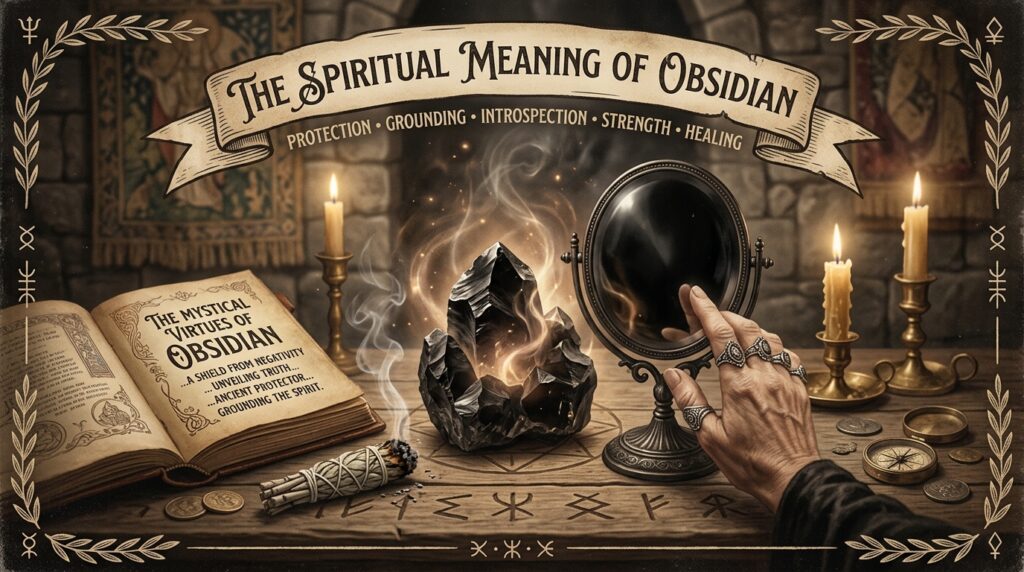 obsidian spiritual meaning