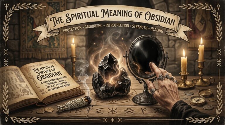 obsidian spiritual meaning