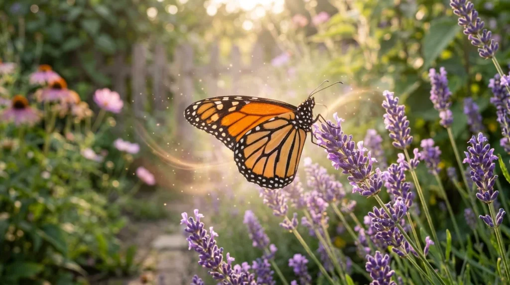 orange butterfly spiritual meaning