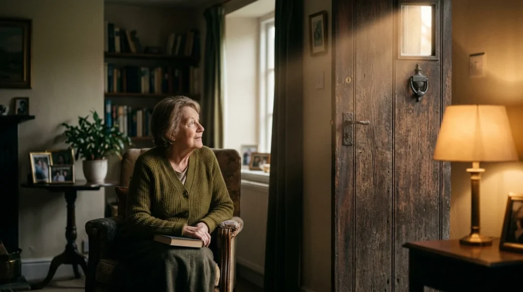 spiritual meaning of hearing a knock at the door