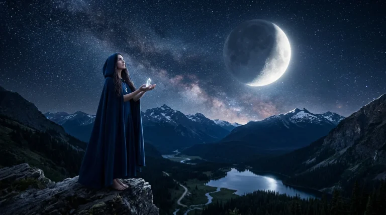 waxing crescent moon spiritual meaning